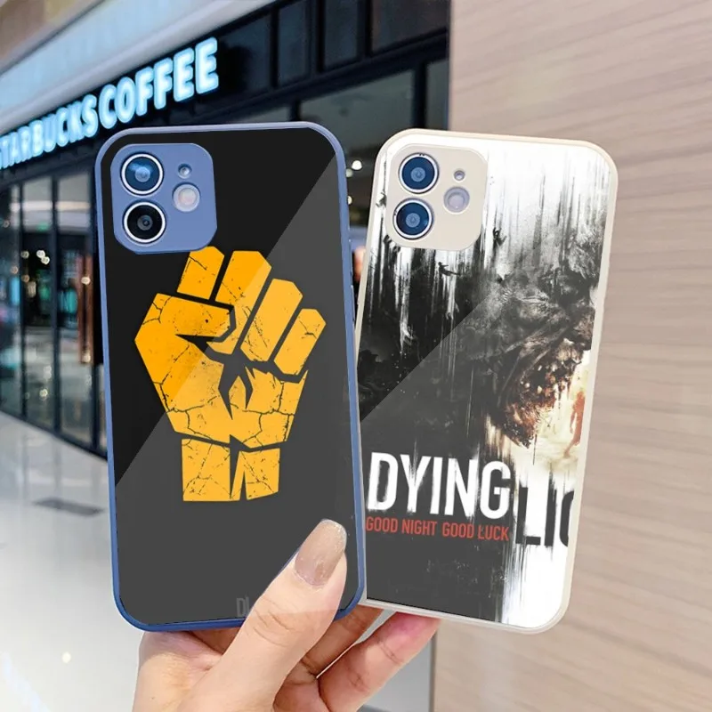 

Игровой светлый чехол для телефона IPhone 14 13 12 11 Pro Max X XR XS 8 7 Plus, цветной чехол из жидкого стекла