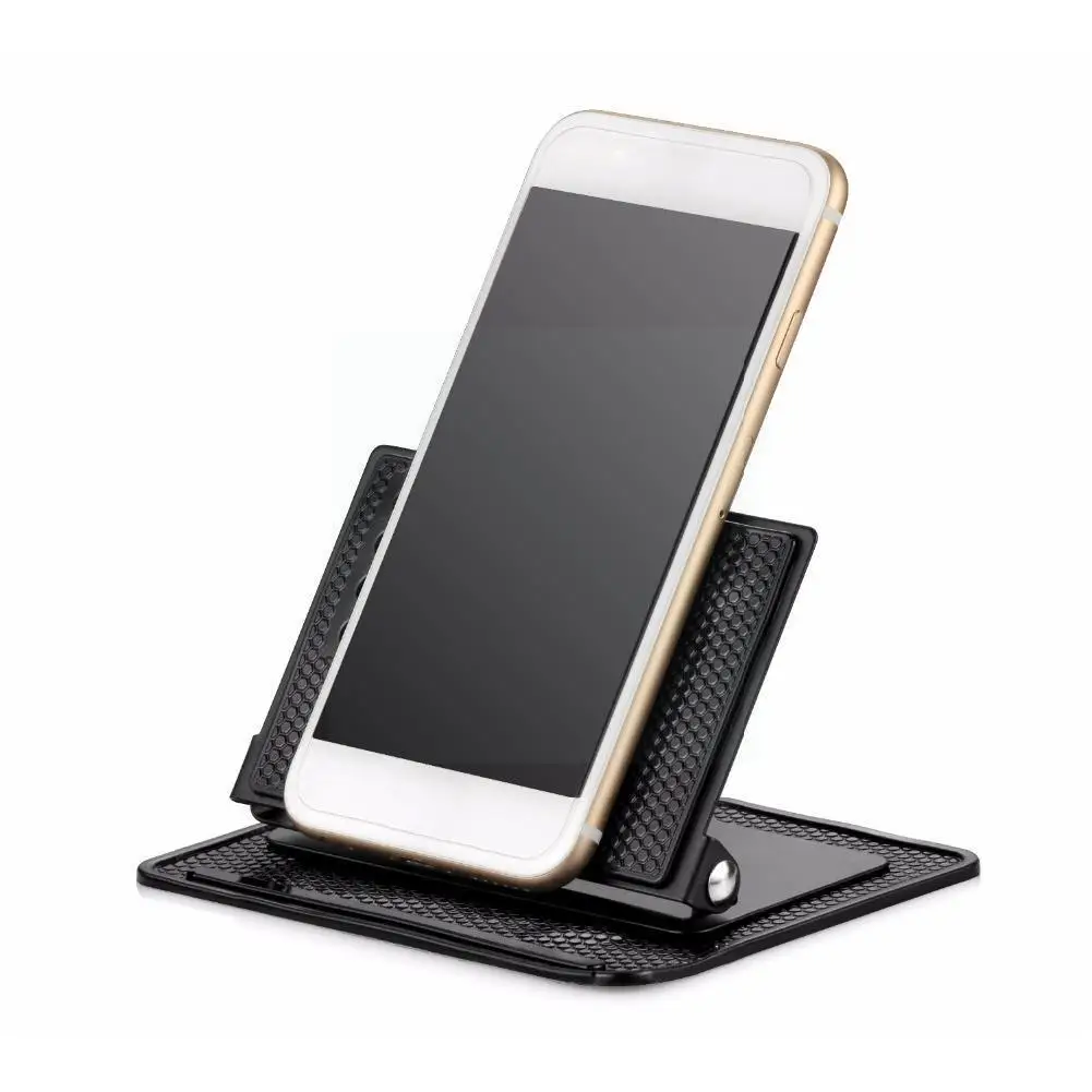 

Universal 360 Rotating Car Ornament Non-slip Phone Sticky Navigation Panel Holder Silicone Mat Angle Adjustable Car Gps Pad D6W4