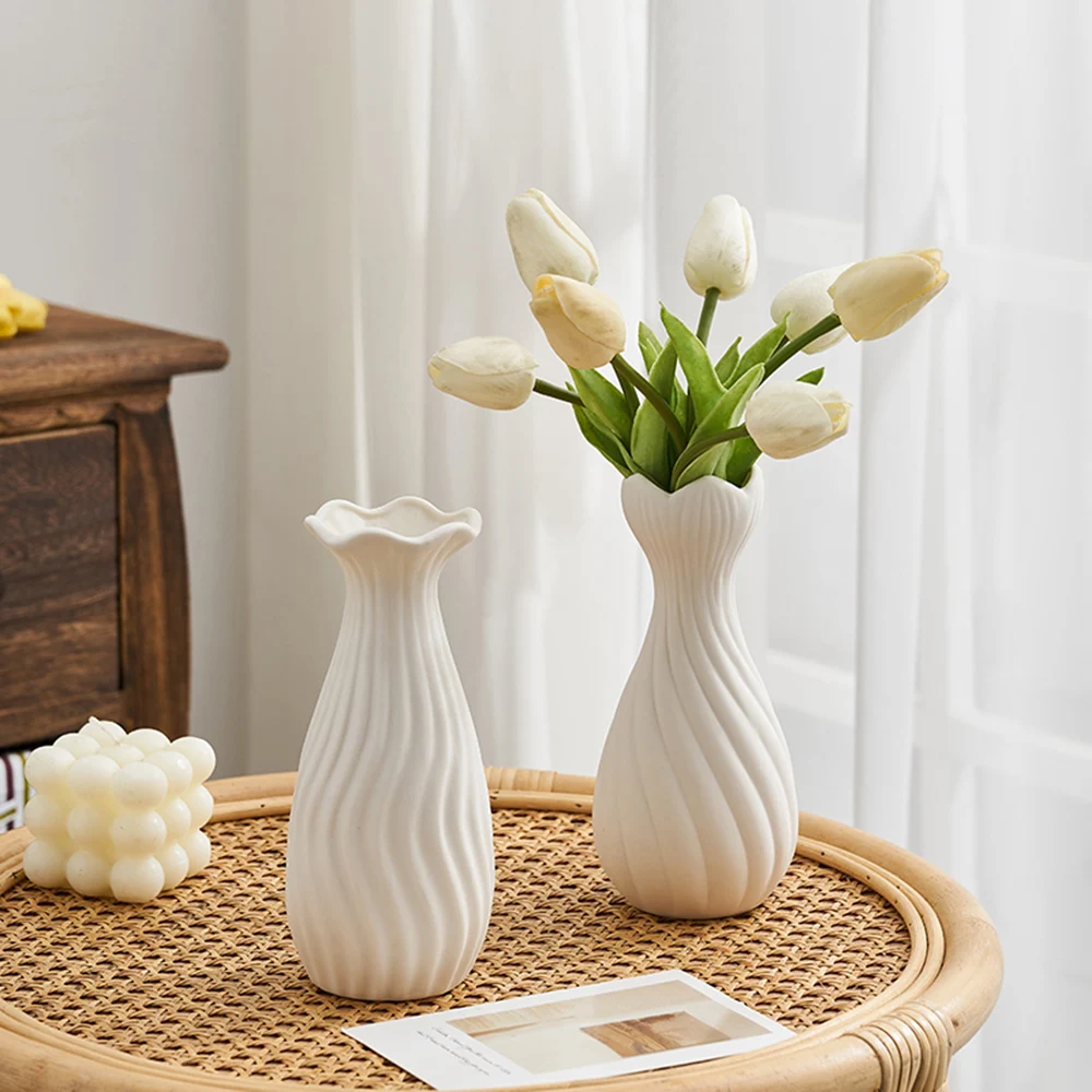 

Декоративные вазы в нордическом стиле для домашнего декора, креативная керамическая ваза, художественный цветочный горшок, контейнер, цветочные горшки, украшение для дома, гостиной
