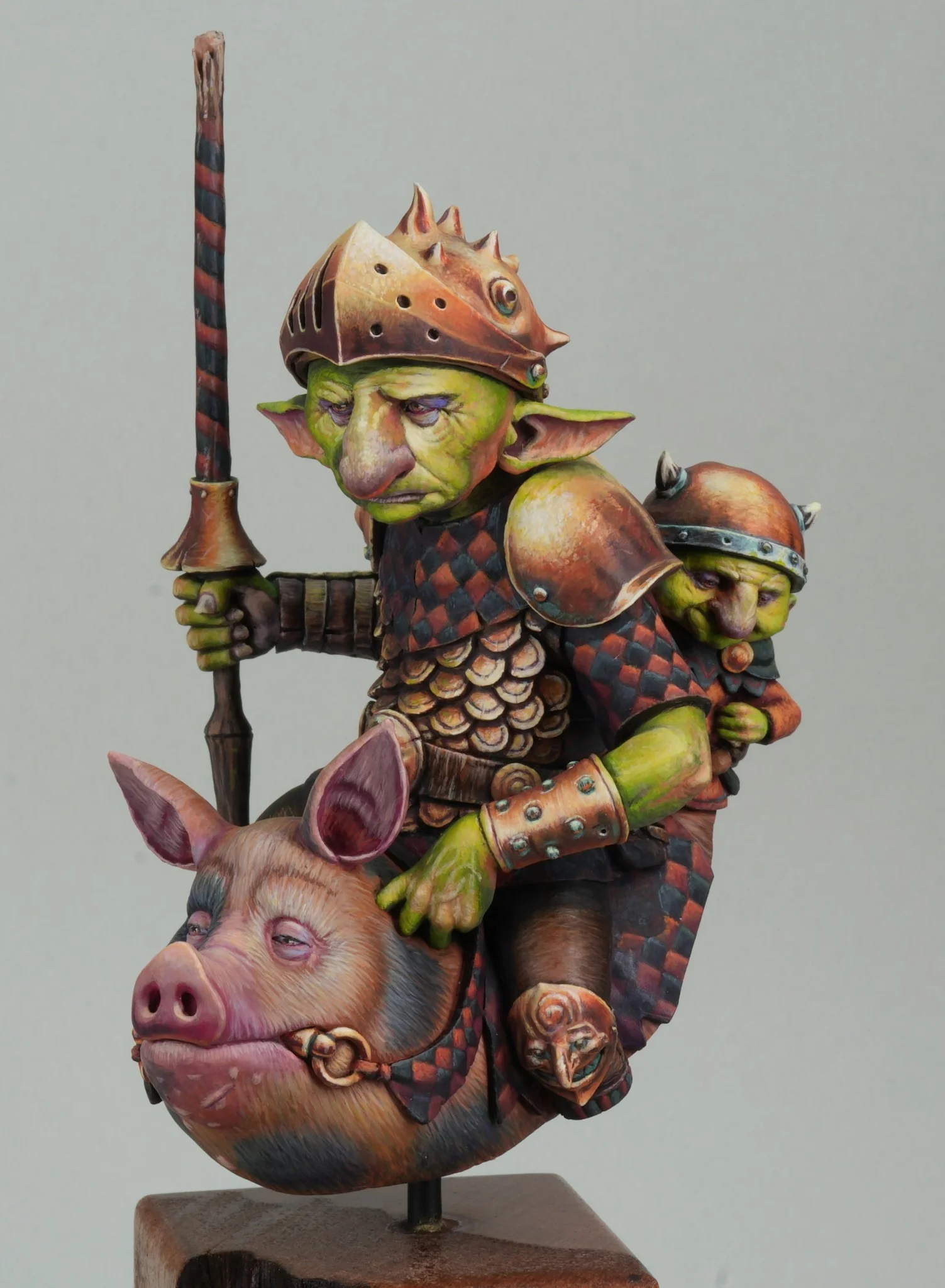 1/12 Resin Model Bust GK，Unassembled and unpainted kit