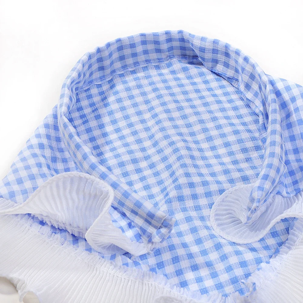 Новый полосатый шарф для волос в богемном стиле бандана повязка ретро