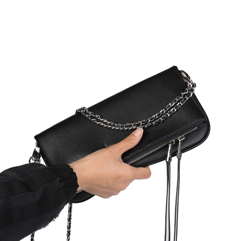 

High Quality Luxury Designer Bags Women Genuine Leather Chain Crossbody Bags 2022 New Brand Handbags Ladies Messenger Bag Sac