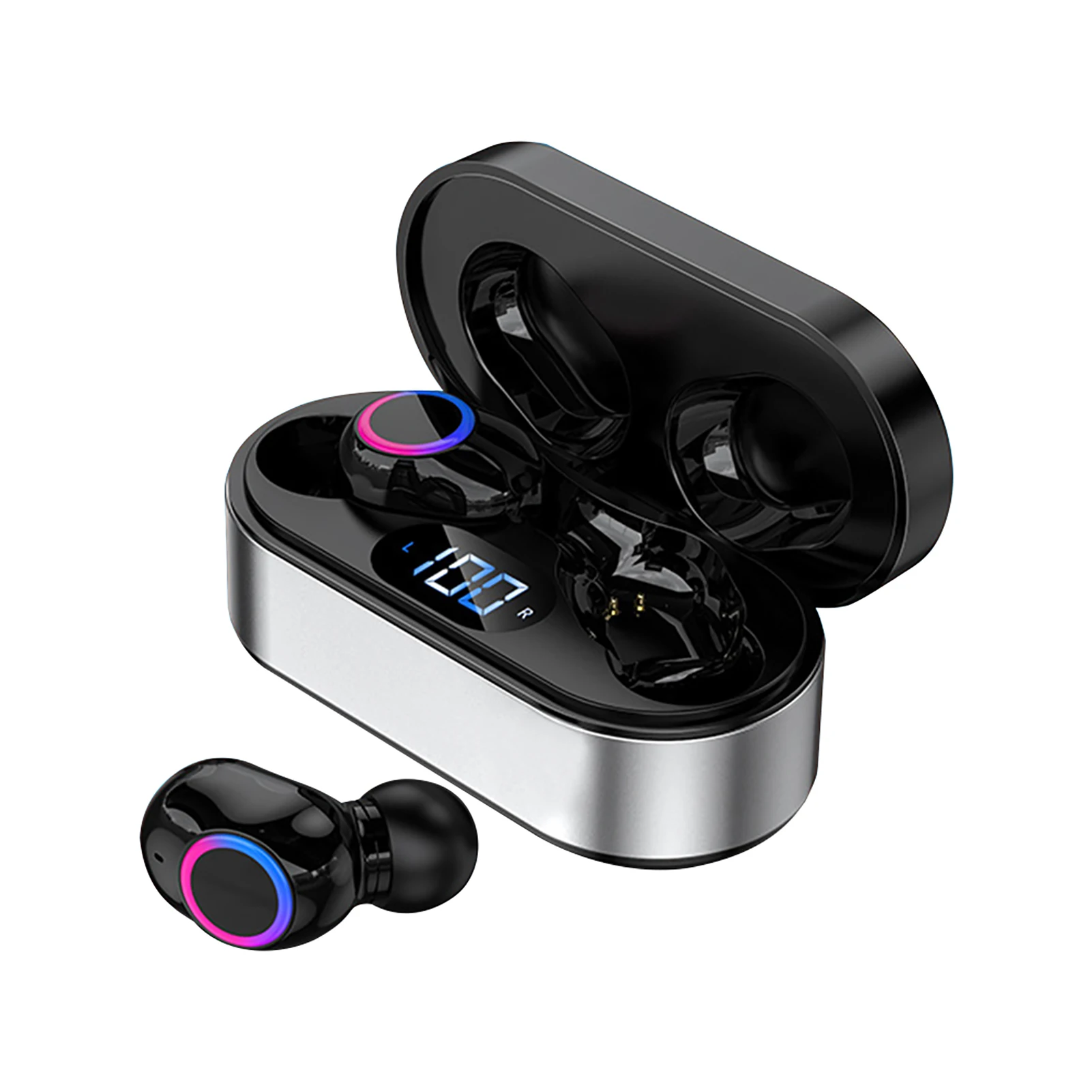 

For Mobile Phone Gift Earphones HD Calling With Mic HIFI Sound Sports Waterproof Portable Wireless Earbuds Noise Reduction