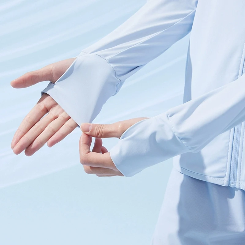 QIAODAN Sun-proof Jackets for Women 2023 Summer New Quick Dry UPF50+ Thin Lightweight Casual Breathable Outdoor Coat XWD22234360