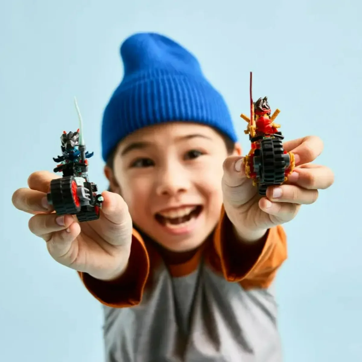 Фото 【В наличии】LEGO ®   Игровой набор NINJAGO Kai's Motorcycle Speed Race (71838) для мальчиков и девочек в возрасте от 6 лет и старше 79 шт. №5