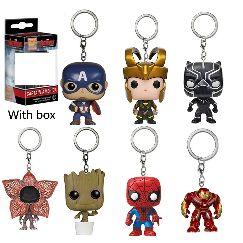 S Captain America Ironman Hulkbuster Groot Spider Man Action