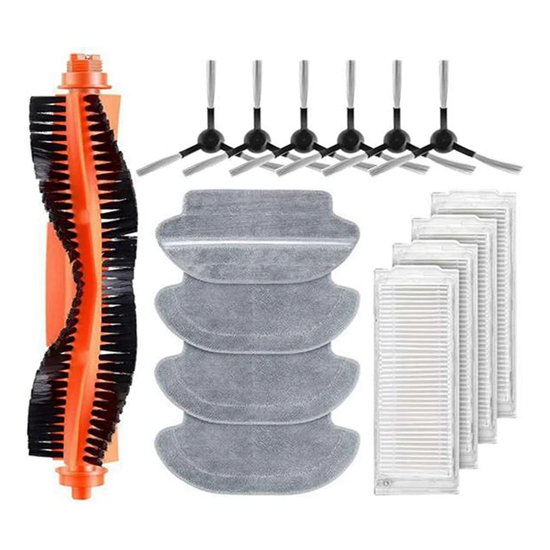 

Main Side Brush Hepa Filter Mop For Mi Robot Vacuum-Mop Pro STYTJ02YM XMSTJQR2S Kit Spare Parts