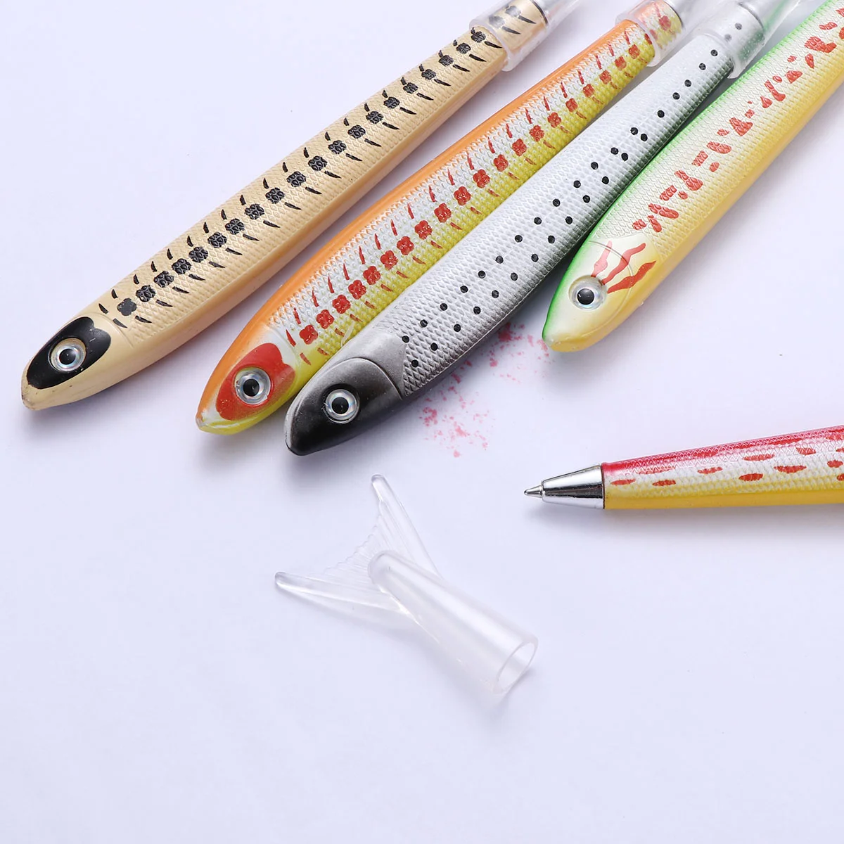 10 шт. ручка-рыба канцелярские принадлежности креативные шариковые ручки океан