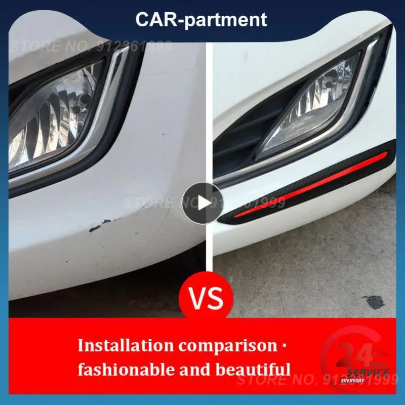 

1~5PCS AUTO BUMPER GUARD ANTI-SCRATCH SOFT STICKER FRONT REAR CORNER PROTECTOR STRIP FLEXIBLE ANTI COLLISION PROTECTION DECAL