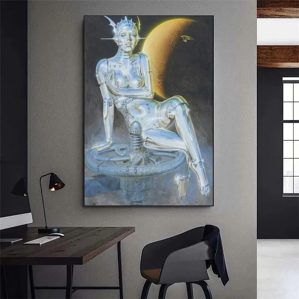 Постер-галерея Hajime S-Sorayama настенные наклейки украшение для дома самоклеящиеся