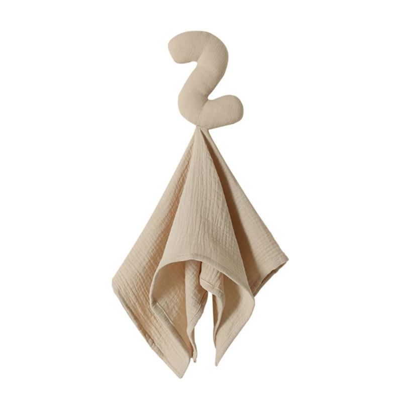 Нагрудник для слюнотечения хлопковое успокаивающее полотенце сна куклы