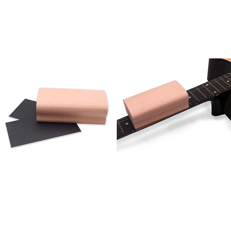 

1Set Radius Sanding Blocks For Guitar Bass Fret Leveling Fingerboard Luthier Tool