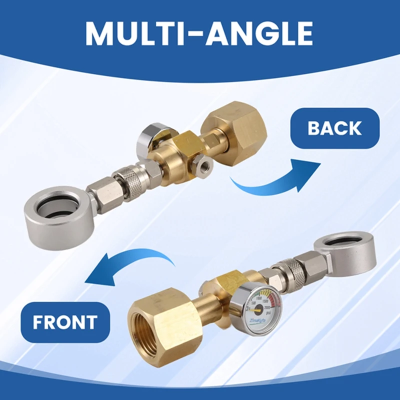 AU04-адаптер для заправки CO2 с содой и водой цилиндра быстрого подключения Sodastream