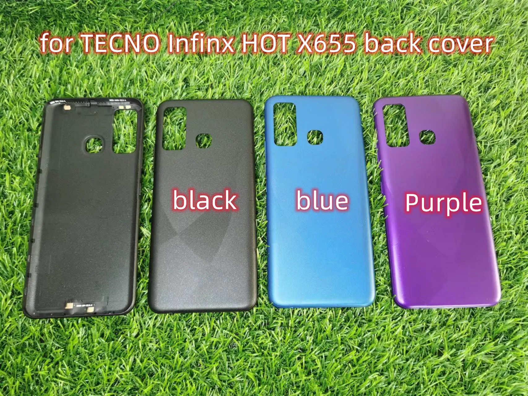 

10pcs Battery Enclosure Door for TECNO Infinix HOT X655 Back Cover Battery Cover Replacement for TECNO Infinix HOT X655 Back Cov