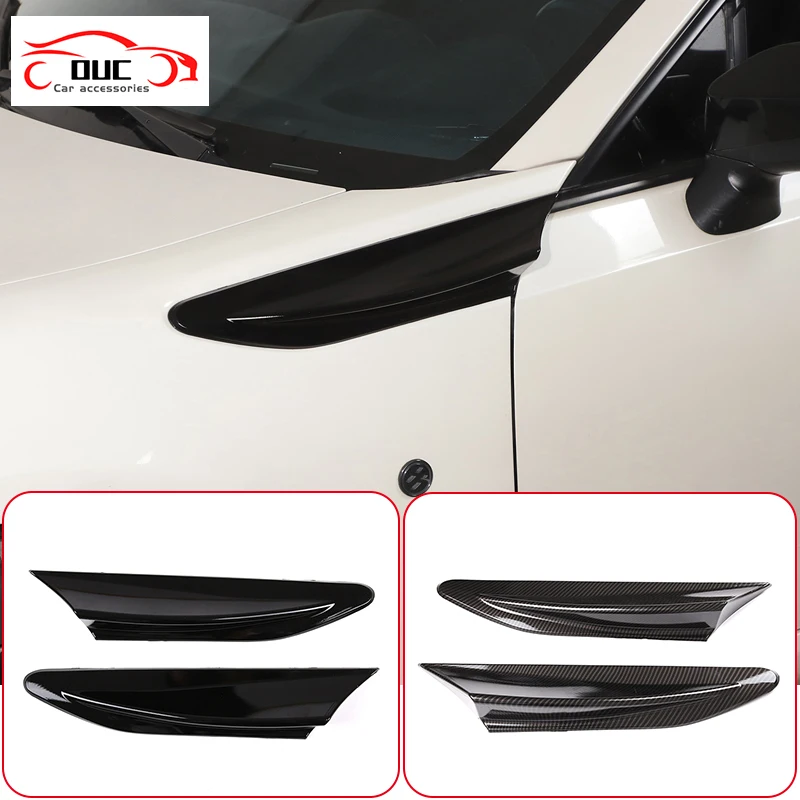 

Для Toyota 86 Subaru Brz 2012 -2020, боковые автомобильные наклейки на крыло вентиляционного отверстия, декоративные наклейки, автомобильные внешние акс...