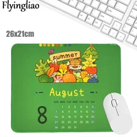 august pattern silicone mouse pad nature nordic style mouse pad for gaming laptop desk pad mouse pad wrist rest office desk pad