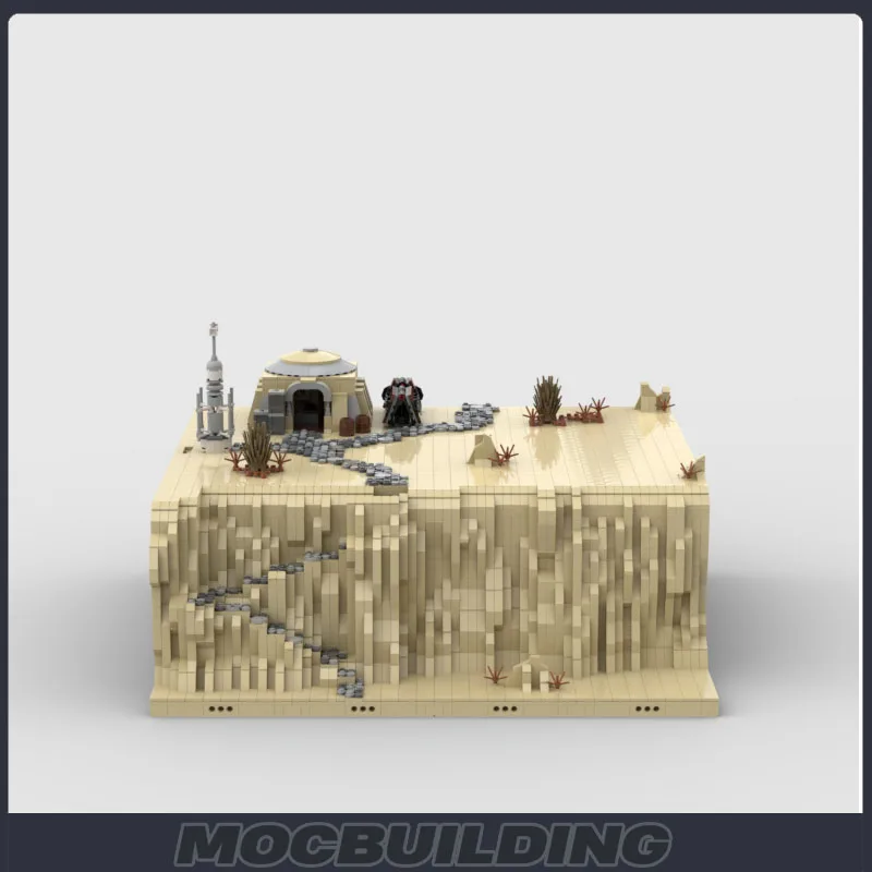 UCS MOC космический фильм секретная база строительные блоки военная защита подвал