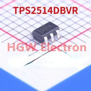 5pcs New and original TPS2514DBVR TPS2514DBVT Screen printing:2514 SOT23-6 USB charging chip TPS2514DBVR SOT-23-6 2514 TPS2514