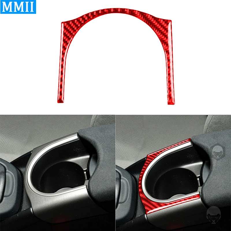 

Подлокотник для Toyota Prius 2012-2015 из настоящего углеродного волокна, центральный подлокотник, подставка для чашки, рамка, отделка крышки автомобиля