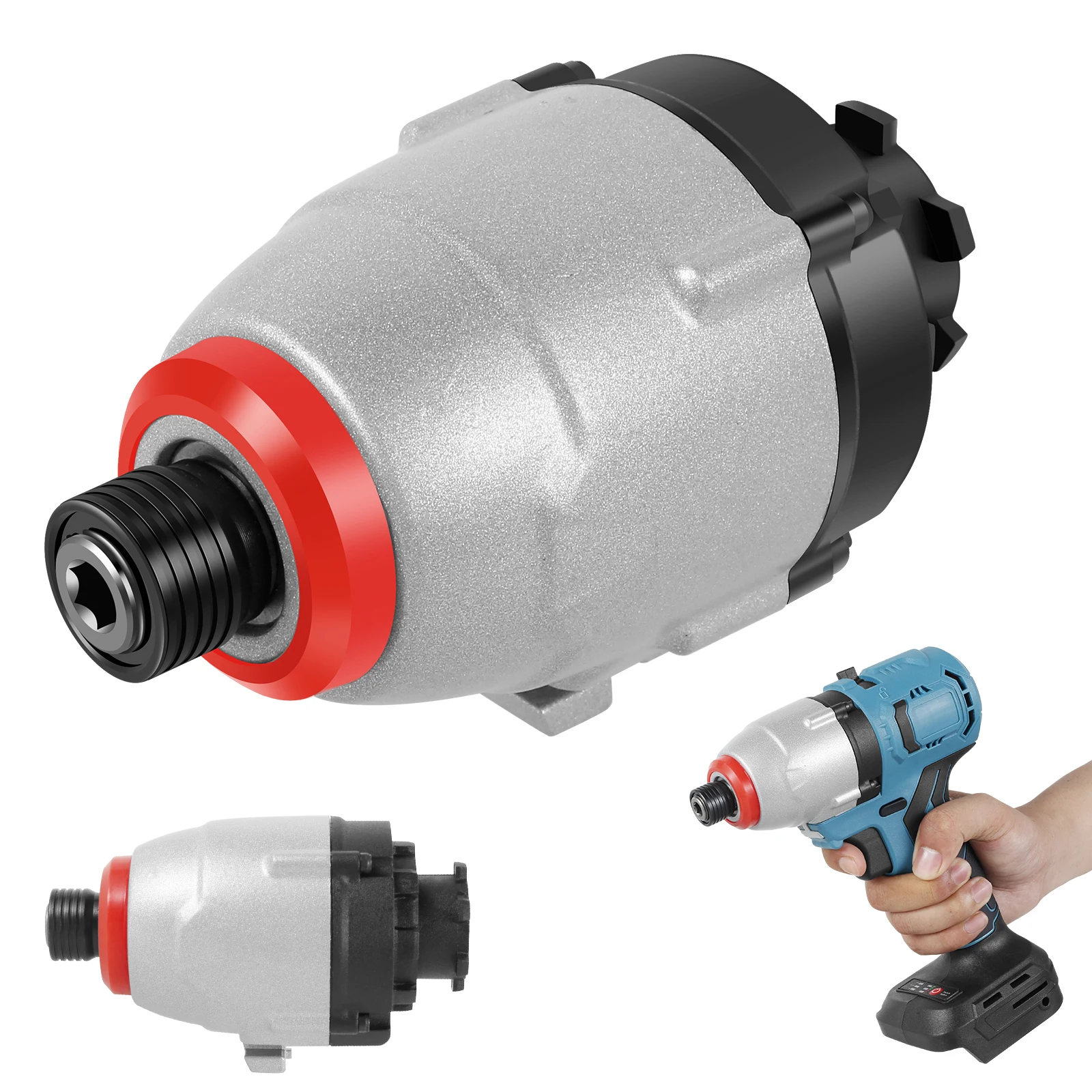 

Impact Wrench 3600r/min 180NM High-Torque Electric Impact Wrench 1/4 Inch Professional Cordless Powerful Wrench Woodworking Tool