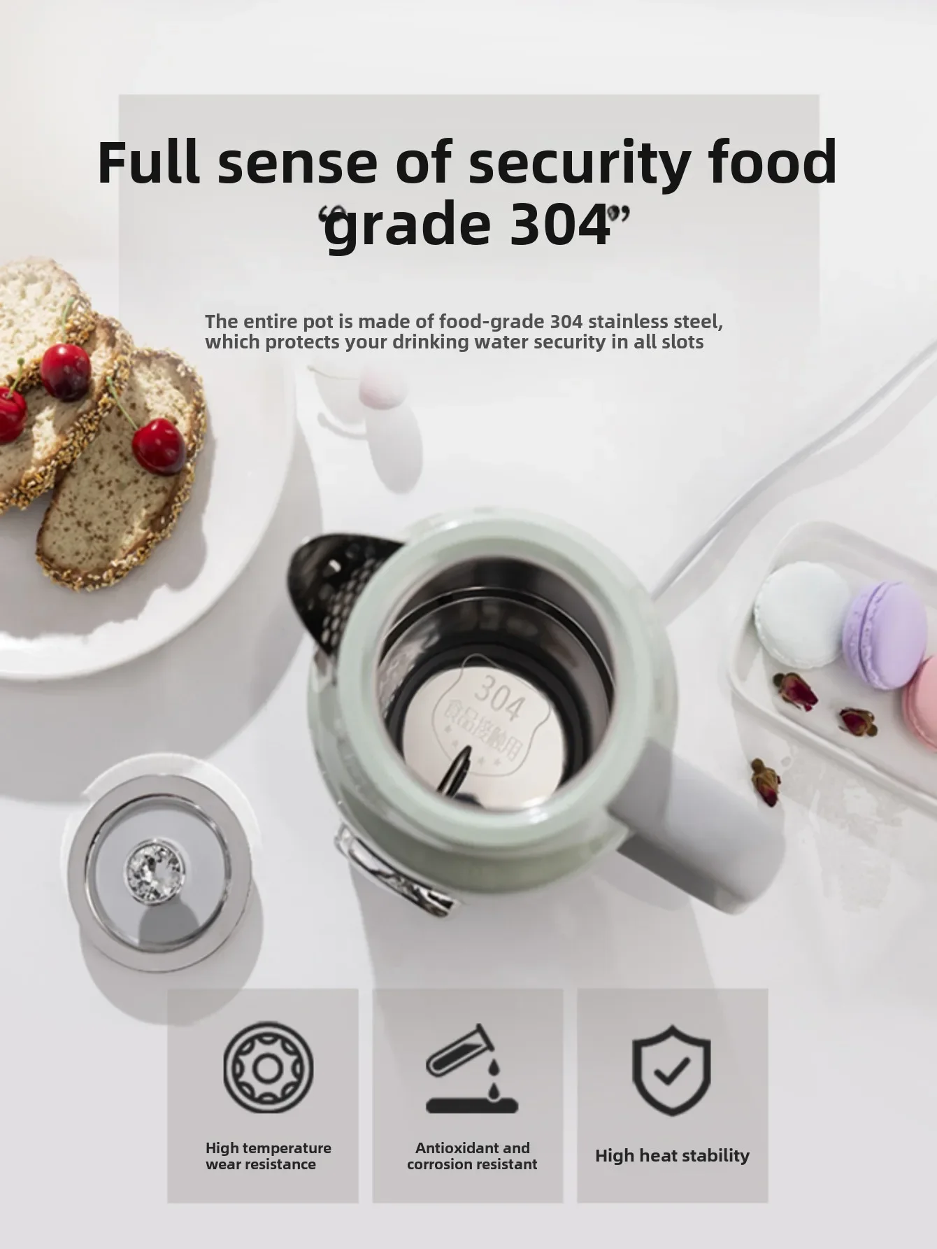 220 В/нагревательная вода сохранение тепла встроенный электрический чайник ретро