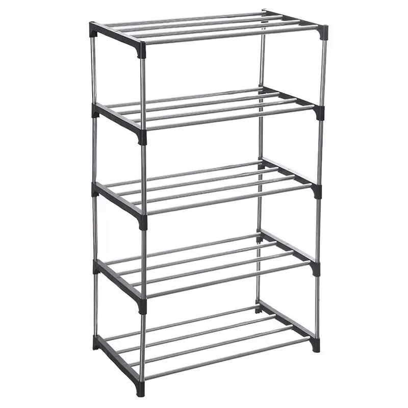 

Simple Assembly Of Shoe Racks With Multiple Layers Of Galvanized Pipes UL4256