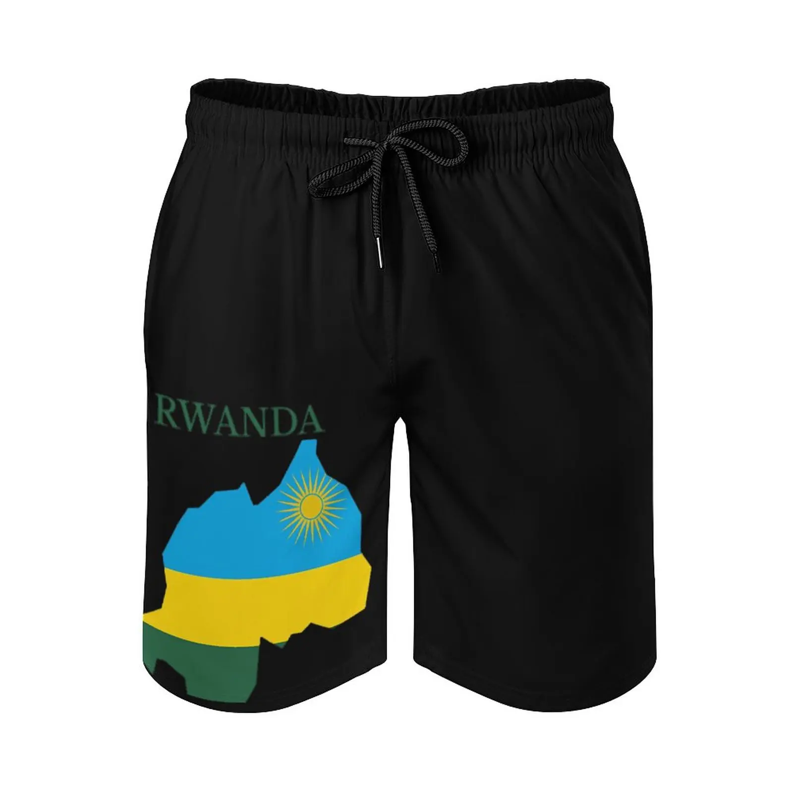 

Повседневные пляжные брюки, дышащие быстросохнущие свободные штаны с рисунком, с принтом в виде карт, с аниме, с регулируемым шнурком, Стрейчевые мужские шорты