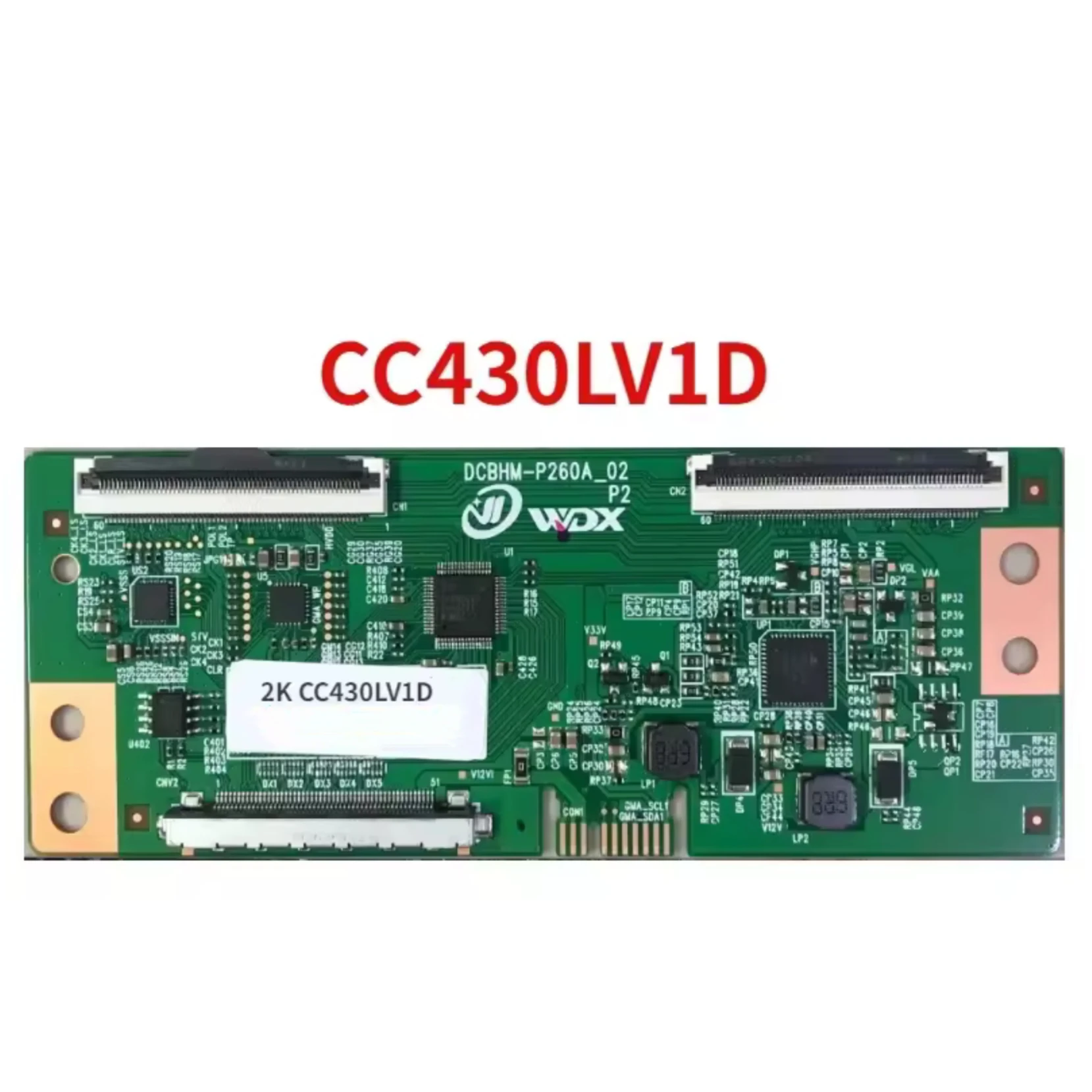 Фото Недавно обновленная логическая плата для ЖК-телевизоров CC430LV2D/CC430LV1D 2K: точное измерение параметров. №2