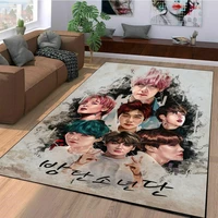 kpop rugarmy carpet pop art for fansdoor mat music art potrait area bathmat lovers fans