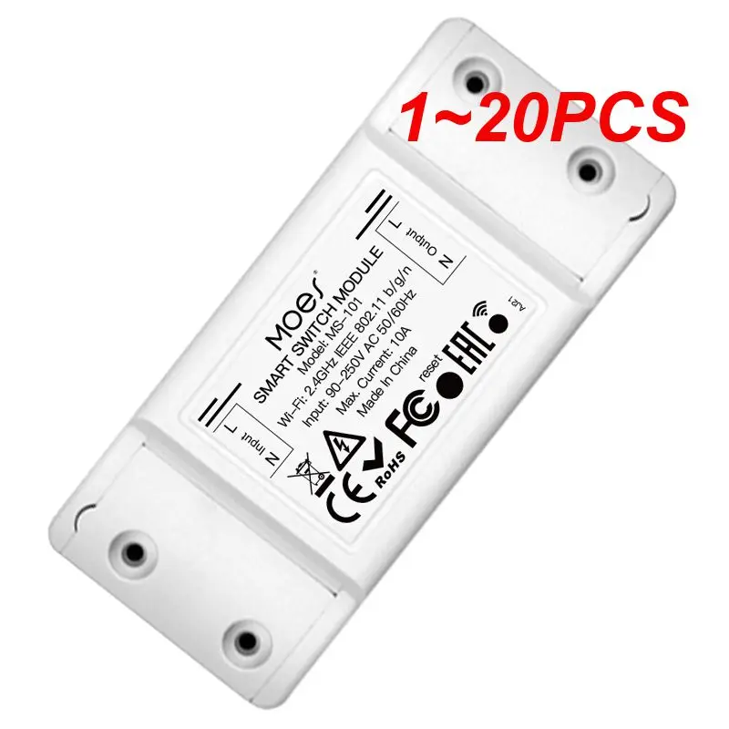 

Умный мини-выключатель с Wi-Fi, 1-20 шт.