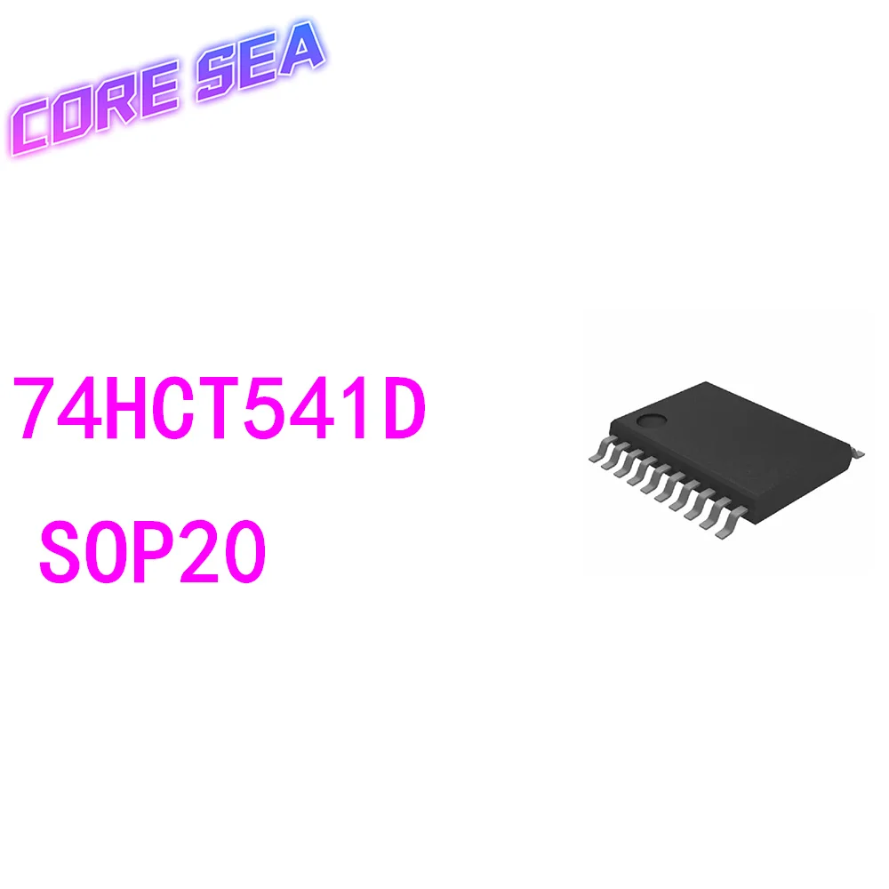 

10PCS 74HCT541D SMD SOP20 7.2MM Wide Body Buffer Driver Chip