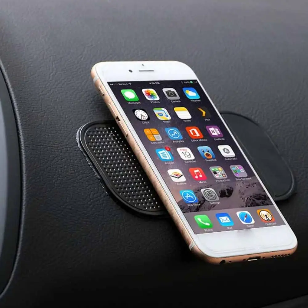 Универсальный силиконовый нескользящий липкий коврик для приборной панели