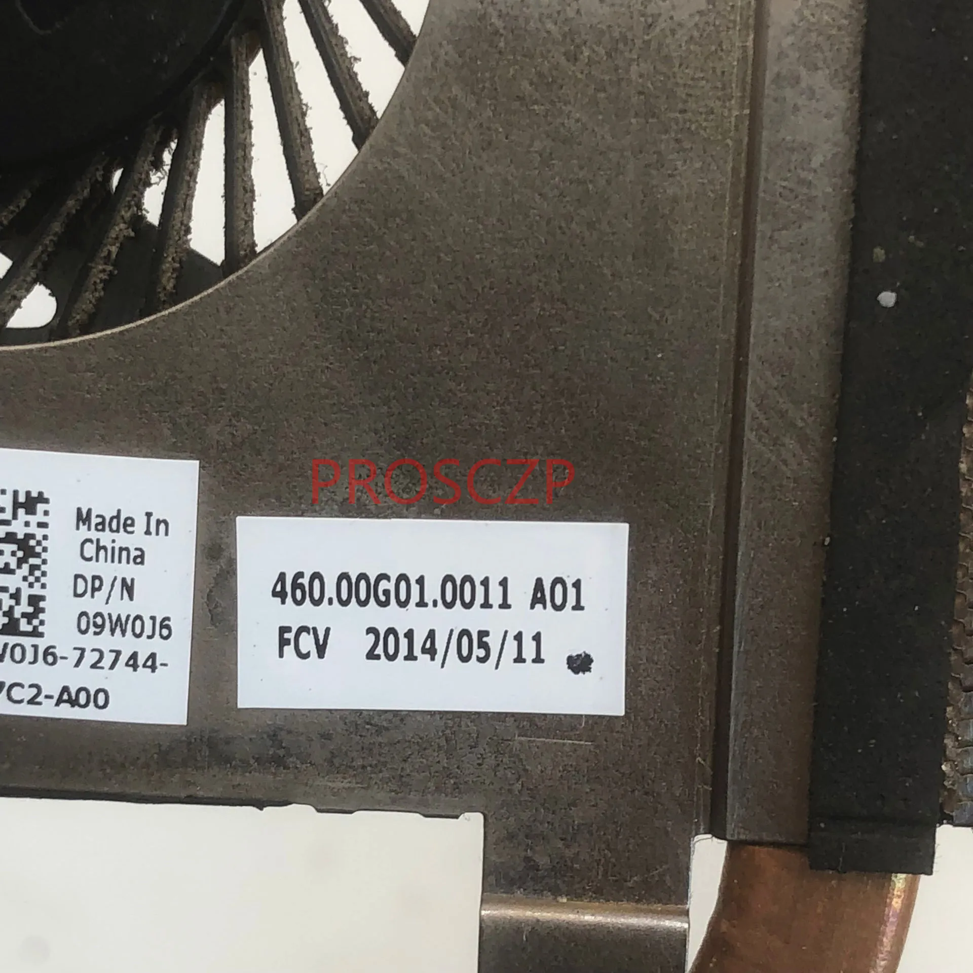 Высококачественный охлаждающий вентилятор охлаждения для ноутбука DELL 15 3541 3542 3543