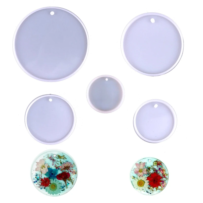 Формы для клея сделай сам круглая заготовка кулона-ключа пяти размеров