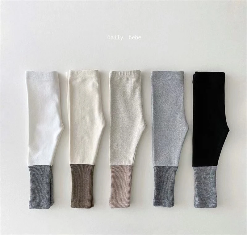 

Леггинсы для маленьких девочек, Осень-зима 2022, новые хлопковые леггинсы, длинные штаны, штаны для маленьких девочек, Детская осенняя одежда