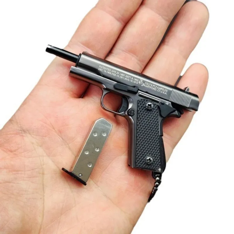 Игрушечный пистолет Metalowy złoty pistolet M1911