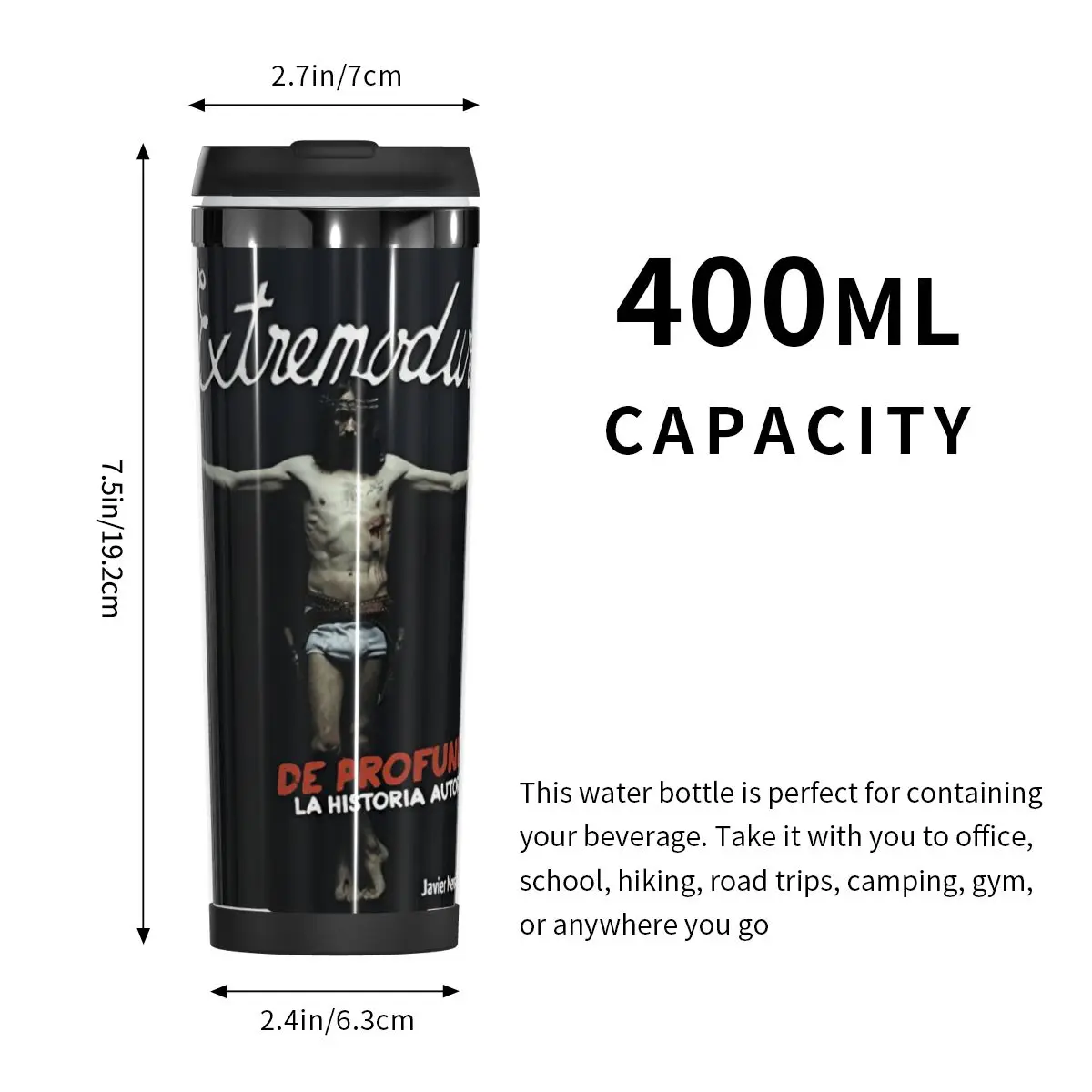 

Double Insulated Water Cup Extremoduro 4 Graphic R251 Heat Insulation beer mugs Thermos flask Mug Funny Novelty