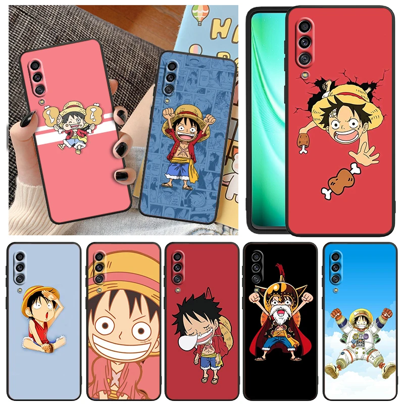 

Cartoon Anime One piece For Samsung Galaxy A90 A80 A70 S A60 A50S A30 S A40 S A2 A20E A20 S A10S A10 E Black Phone Case Capa