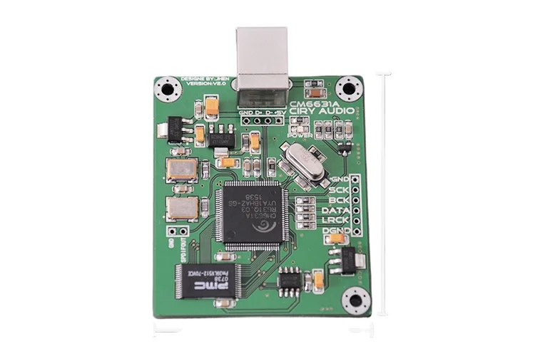 Фото Y10 CM6631A Цифровой интерфейс USB I2S SPDIF Выход 24 бит 192K 384K ASIO №2