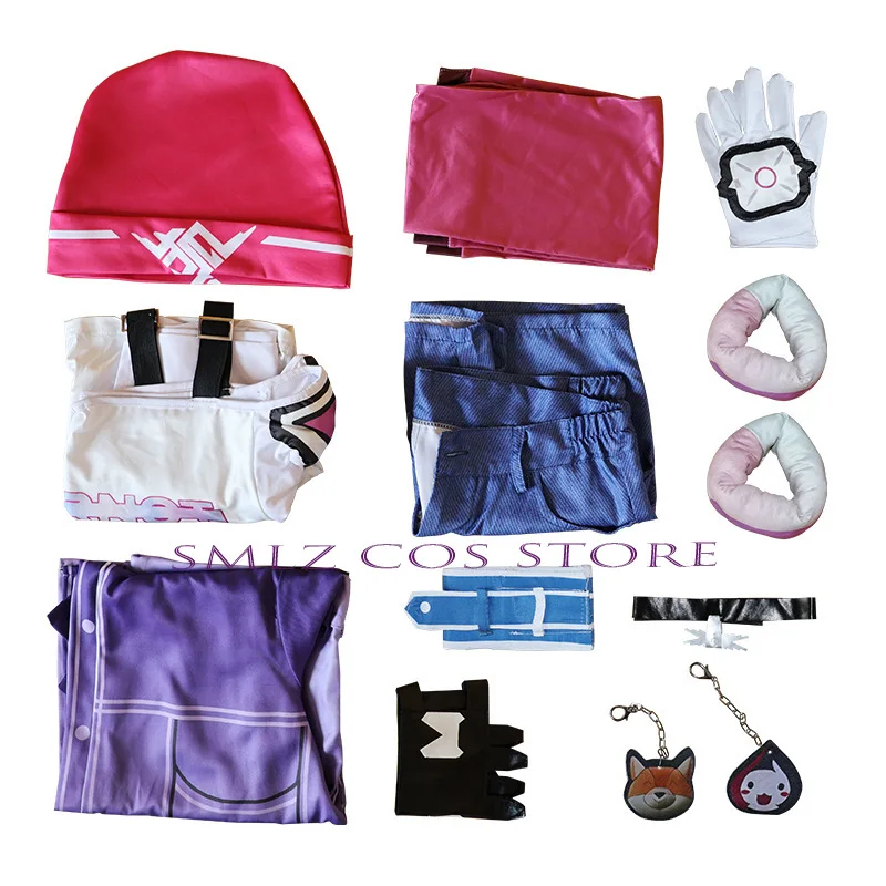 Женский костюм Kiriko для косплея по мотивам игры OW униформа Кирико головной убор