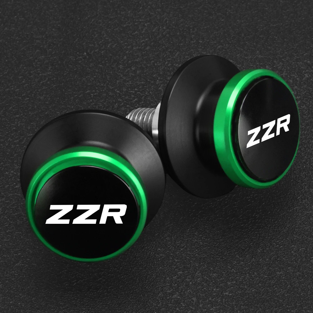 

Motorcycles Accessible For KAWASAKI ZZR600 ZZR1200 ZZR1400 ZZR600 ZZR1200 ZZR1400 6MM Swingarm Spools Rear Stand Screws Sliders