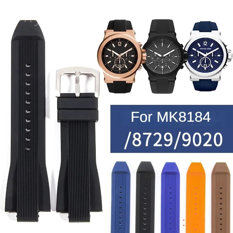 Силиконовый ремешок для наручных часов цвет в ассортименте