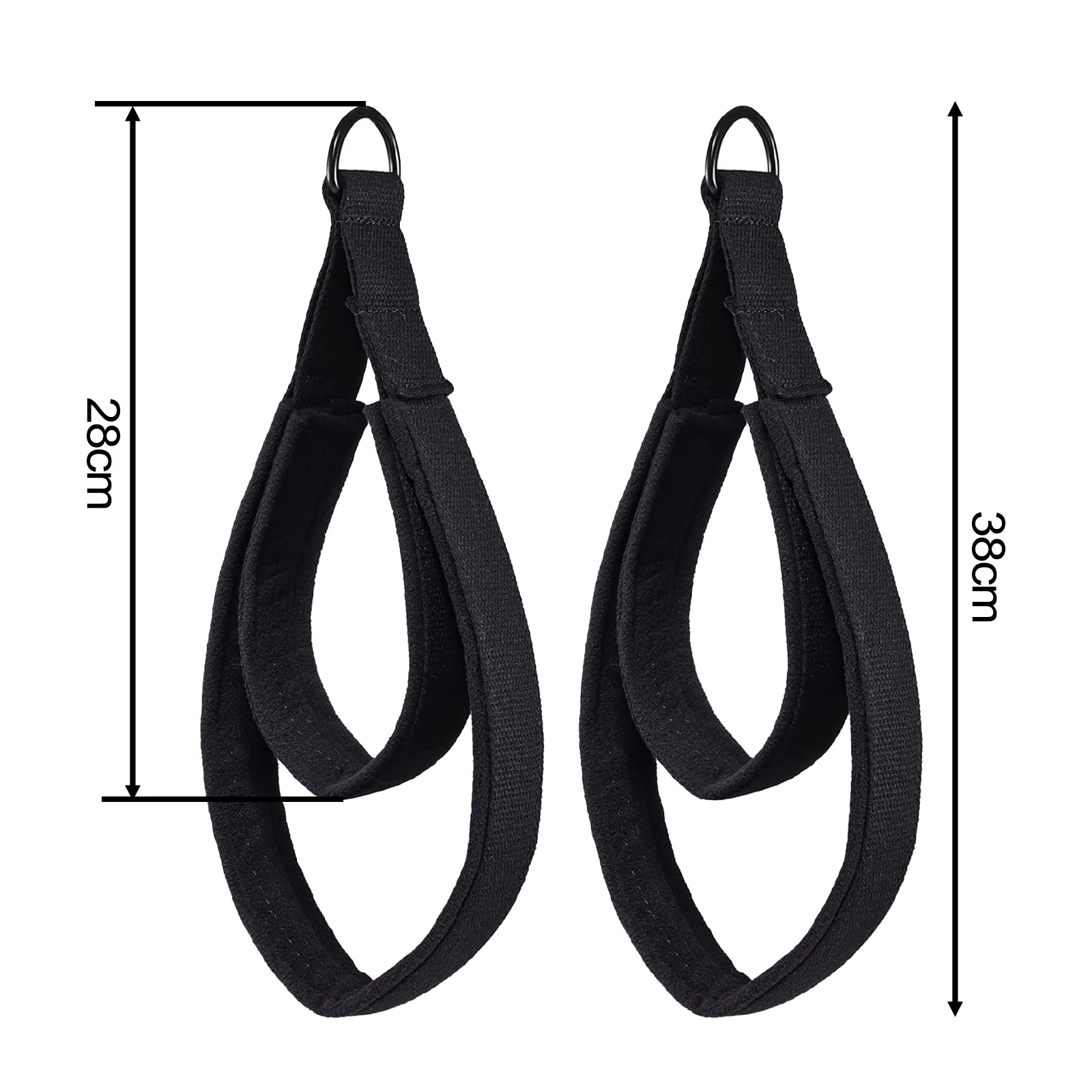 2Pcs Pilates Double Loop Straps For Reformer Yoga Accessories For For Arm Leg Exercises Home Gym Workout Personal Pilates Straps