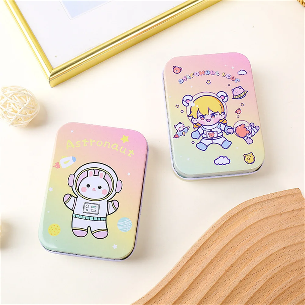 Креативная Милая жестяная коробка для хранения металлическая упаковка