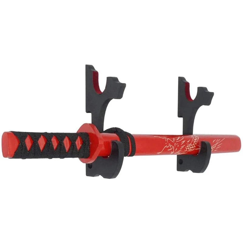 4 комплекта крючок для меча настенное крепление вешалка самурайского держатель