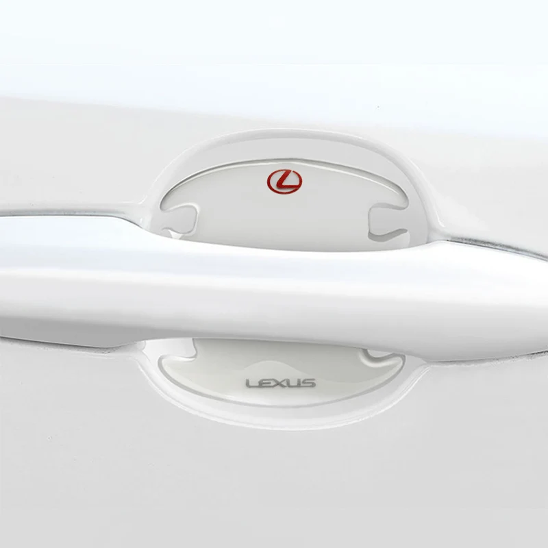 

4pcs Car Styling Door Handle Scratches Protector Films Sticker Fit For Lexus IS250 IS200 GS300 LS430 RX450h IS300 ES RX LS IS NX