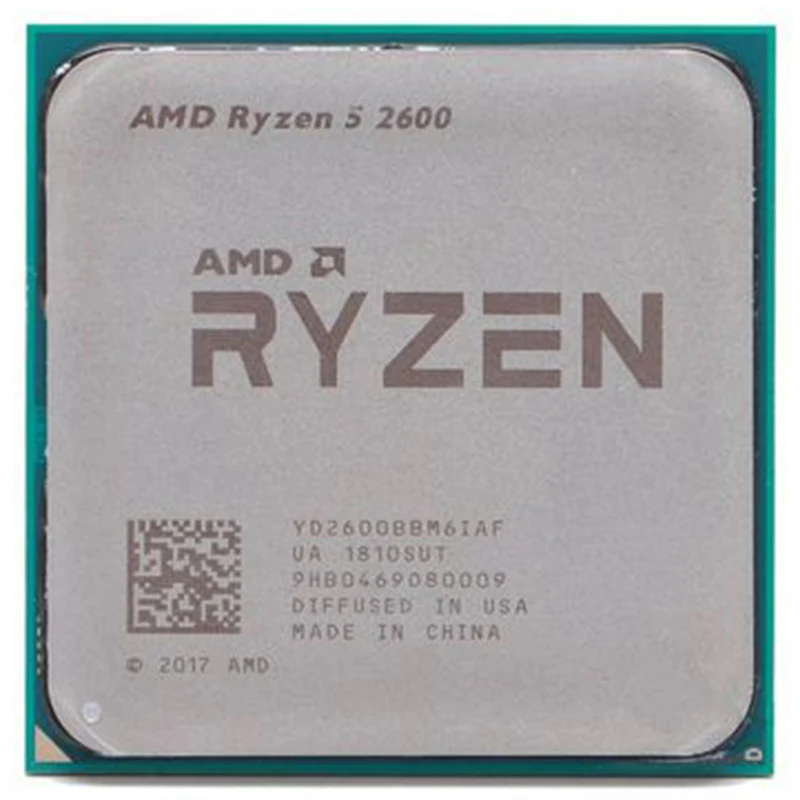 

Used AMD Ryzen 5 2600 R5 2600 3.4 GHz Six-Core Twelve-Core 65W CPU Processor YD2600BBM6IAF Socket AM4 PC Desktop Motherboa