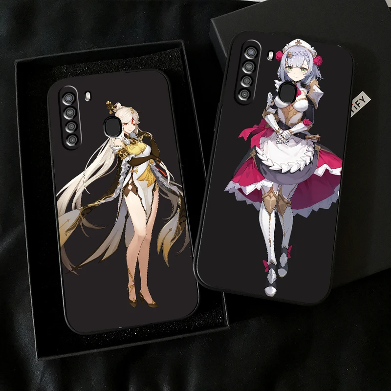 

Genshin Impact Project Game Phone Case For Samsung Galaxy A32 4G 5G A51 4G 5G A71 4G 5G A72 4G 5G Soft Coque Back