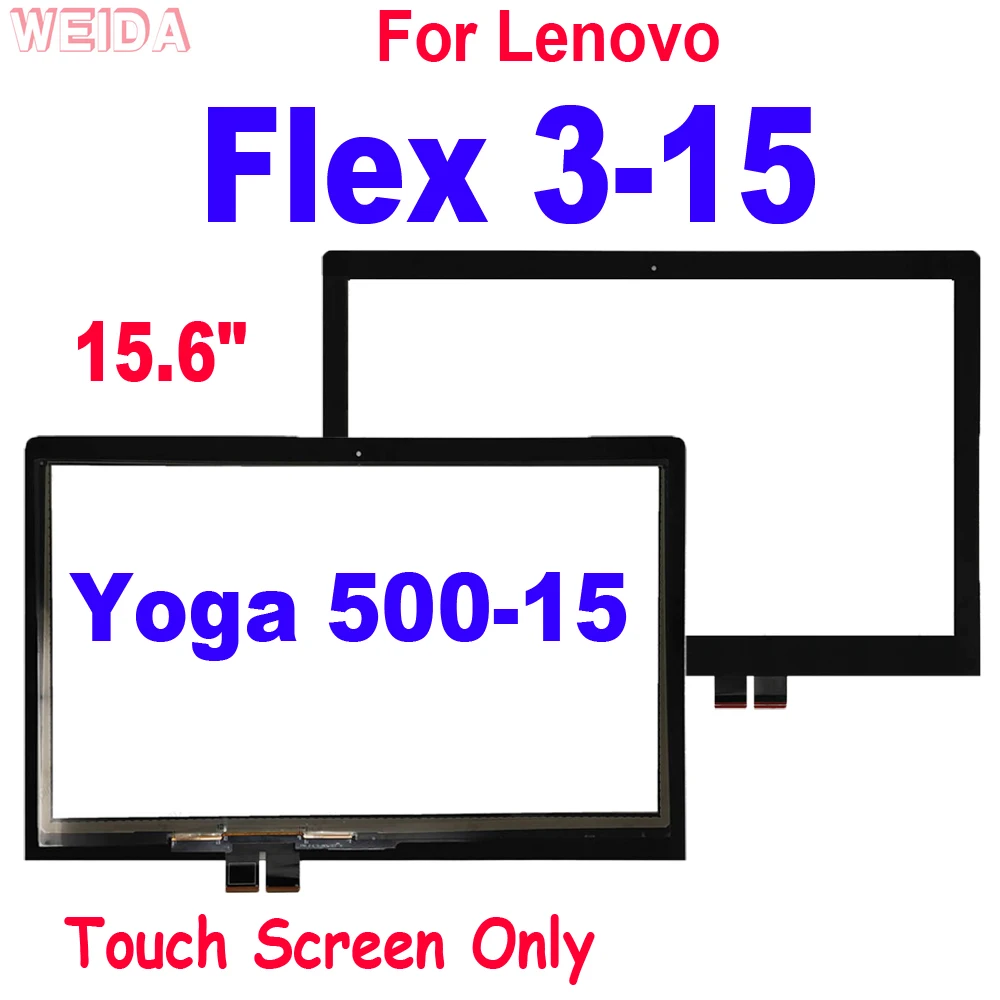 

Сенсорный экран 15,6 дюйма для Lenovo Flex 3-15 Flex 3 15, дигитайзер сенсорного экрана, стеклянная панель для Lenovo Yoga 500-15 Flex3 15, сенсорный экран