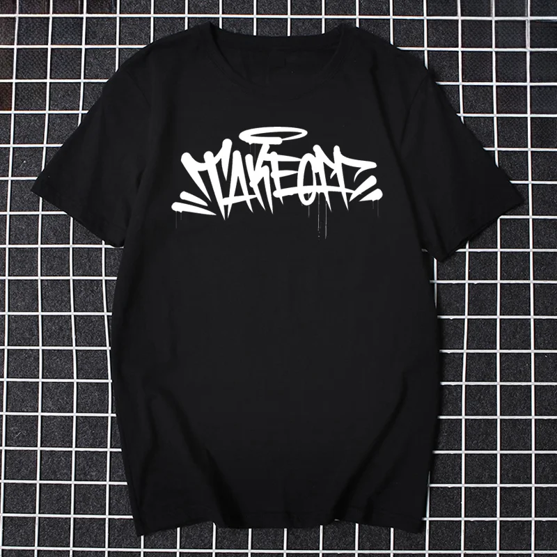 Футболка в стиле ретро для мужчин и женщин Классическая рубашка с рисунком